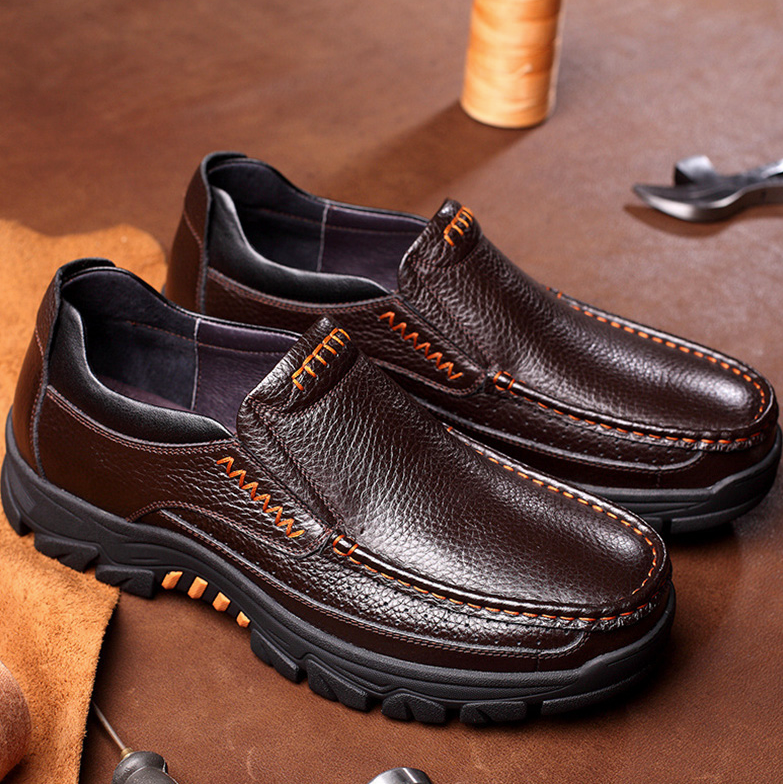Men's Genuine Leather Moccasin Shoes