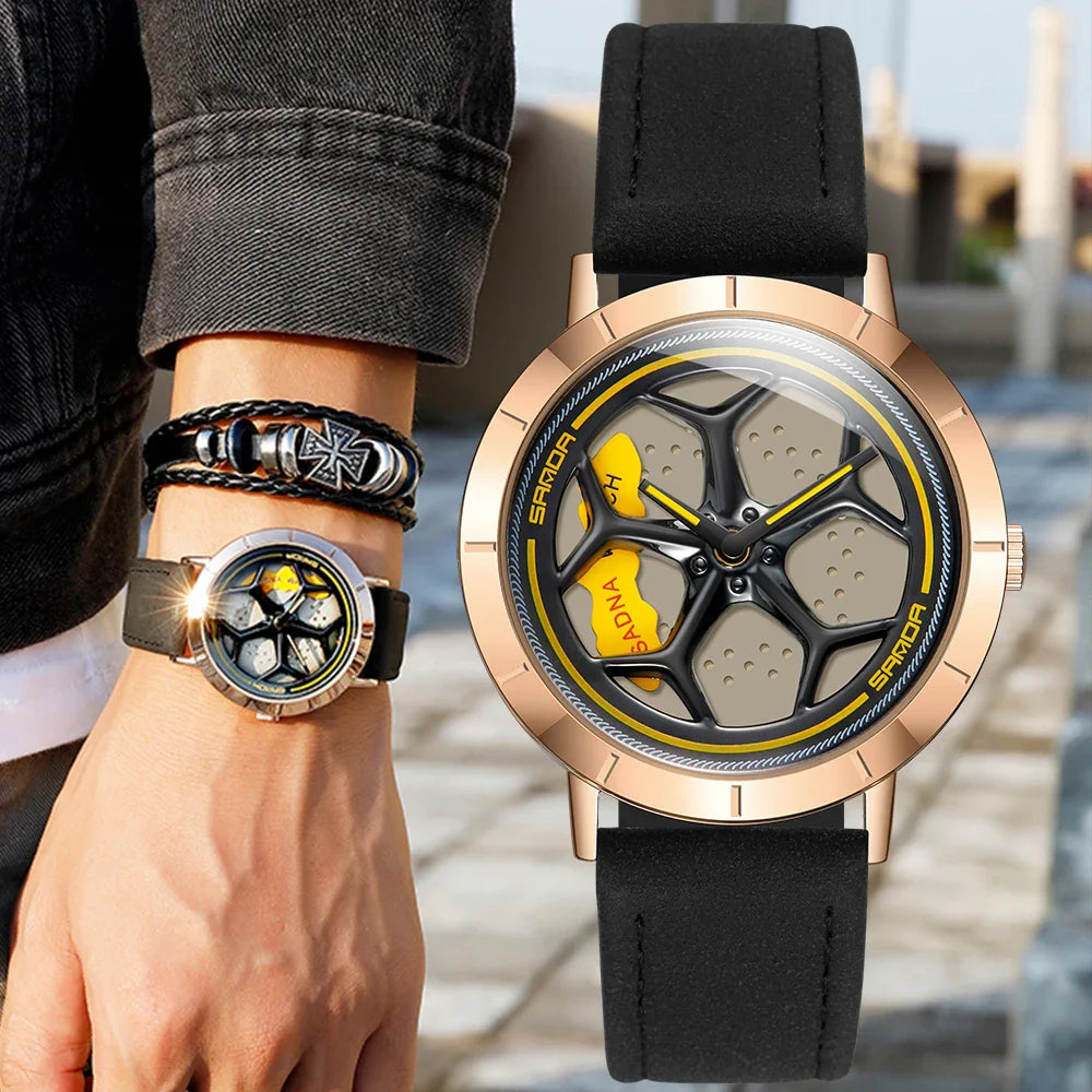 Men's Watch - RotaWheel Elegance