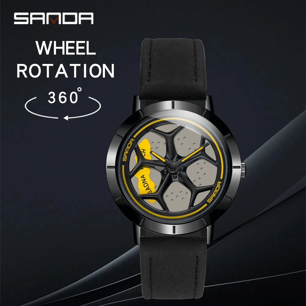 Men's Watch - RotaWheel Elegance