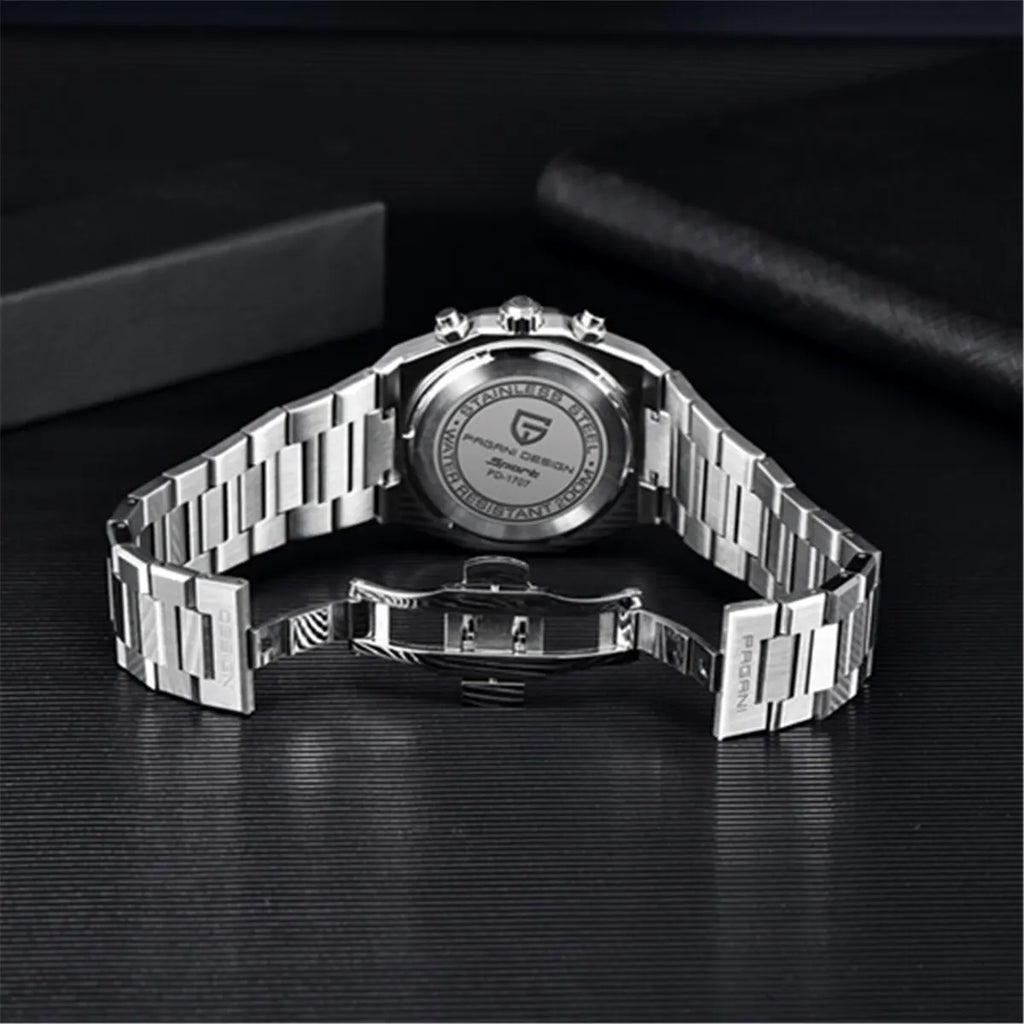 Men's Quartz Watch - SapphireChrono Elite