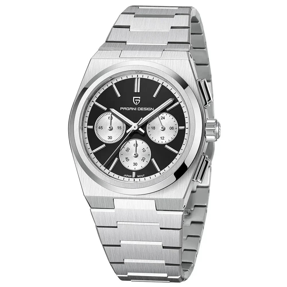 Men's Quartz Watch - SapphireChrono Elite