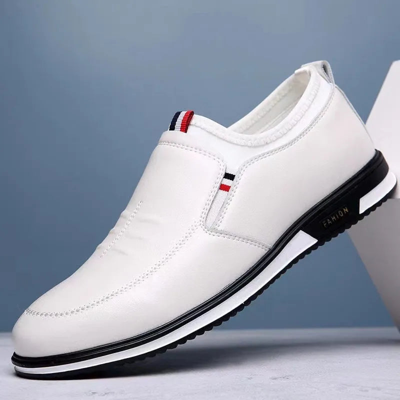 Denver Leather Sneakers