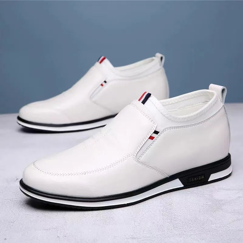 Denver Leather Sneakers