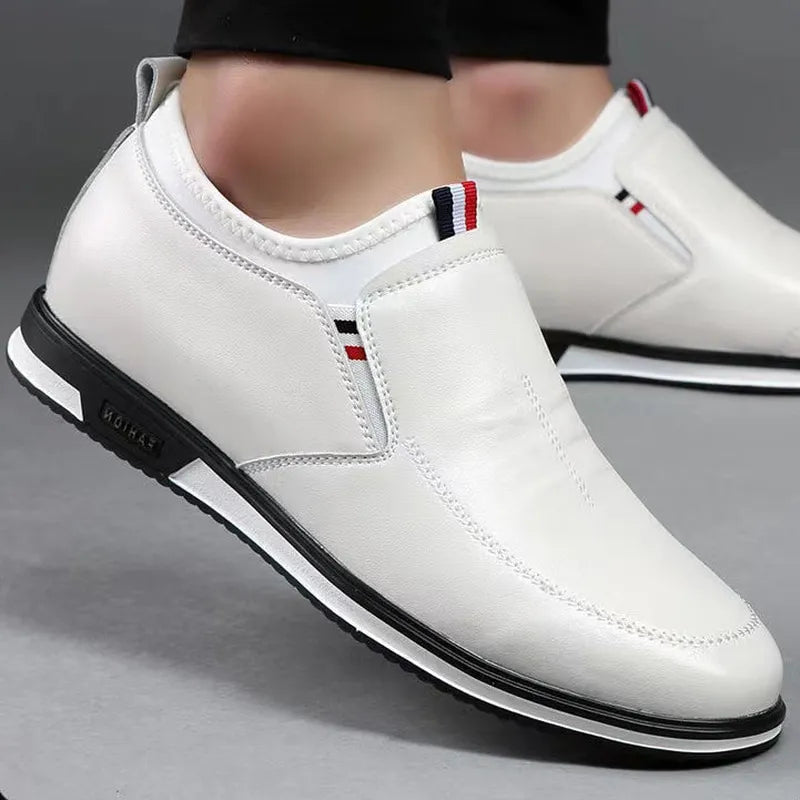 Denver Leather Sneakers