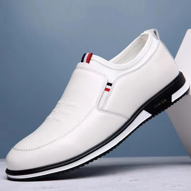 Denver Leather Sneakers