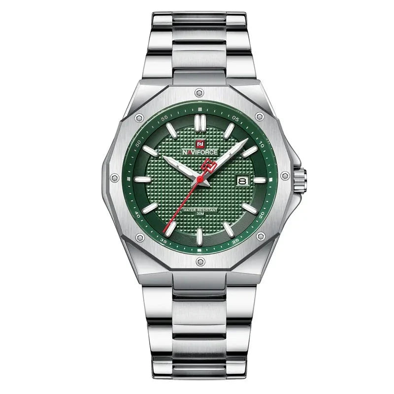 Men's Stainless Steel Watch - SteelCommander Lux